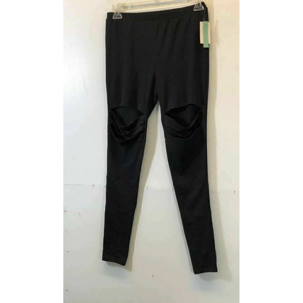 Abound Women's Black Cut out Black Leggings